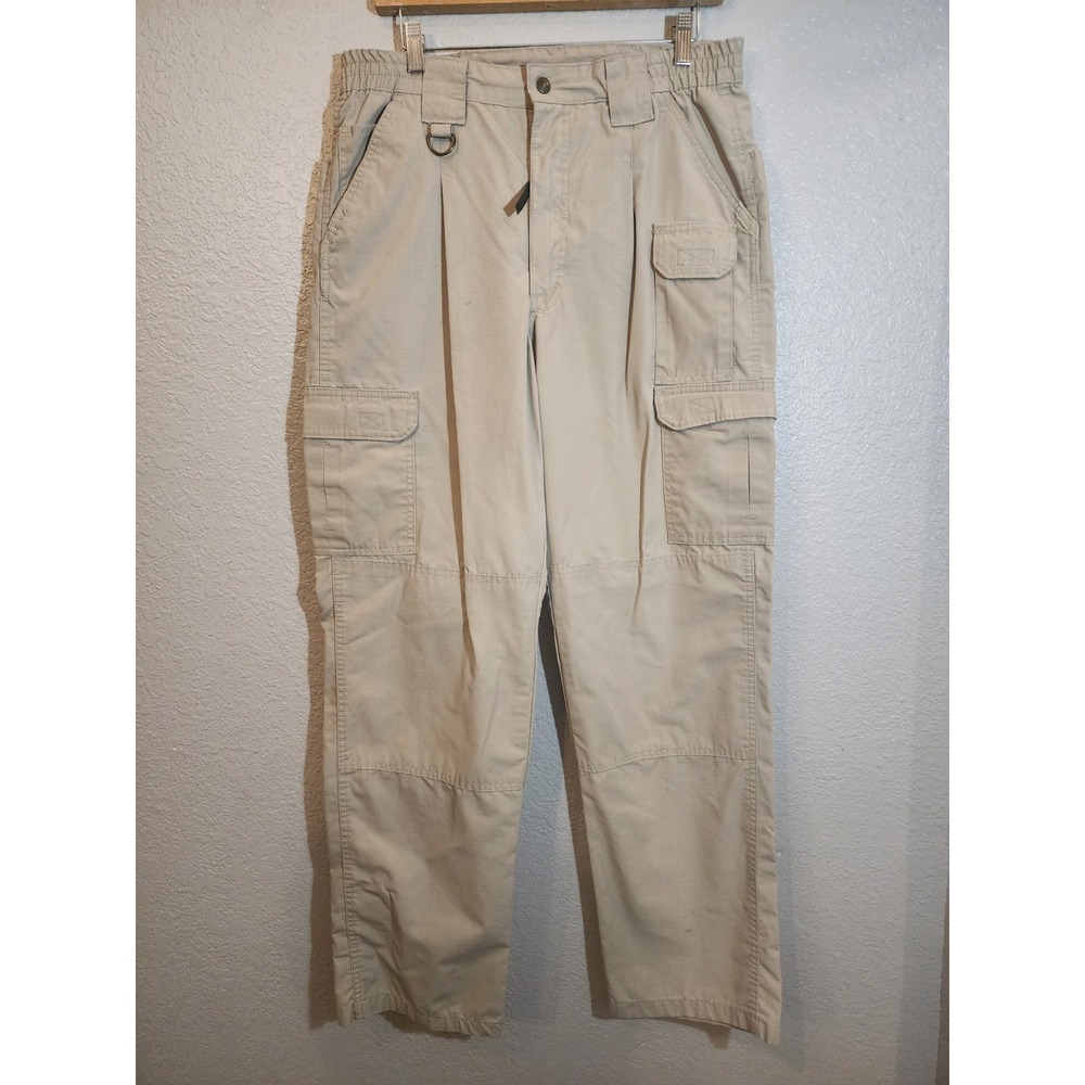 Propper Men's Tactical Cargo Pants, Size 34x34,‎ Tan Khaki Utility Workwear